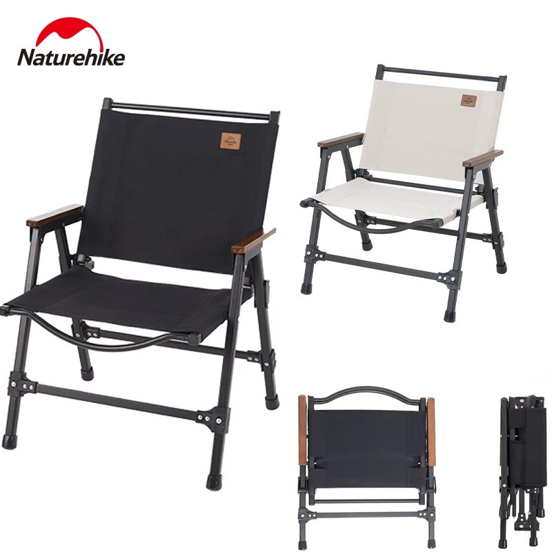 Naturehike Lightweight Removable Chair Armchair Outdoor Portable Folding Backrest Seat Aluminum Alloy Camping Picnic Chair