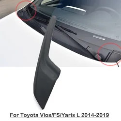 Front Windshield Wrap Corner Trim Fender Trim Windshield Wiper Side Trim Cover Rubber For Toyota Vios/FS 2014-2019