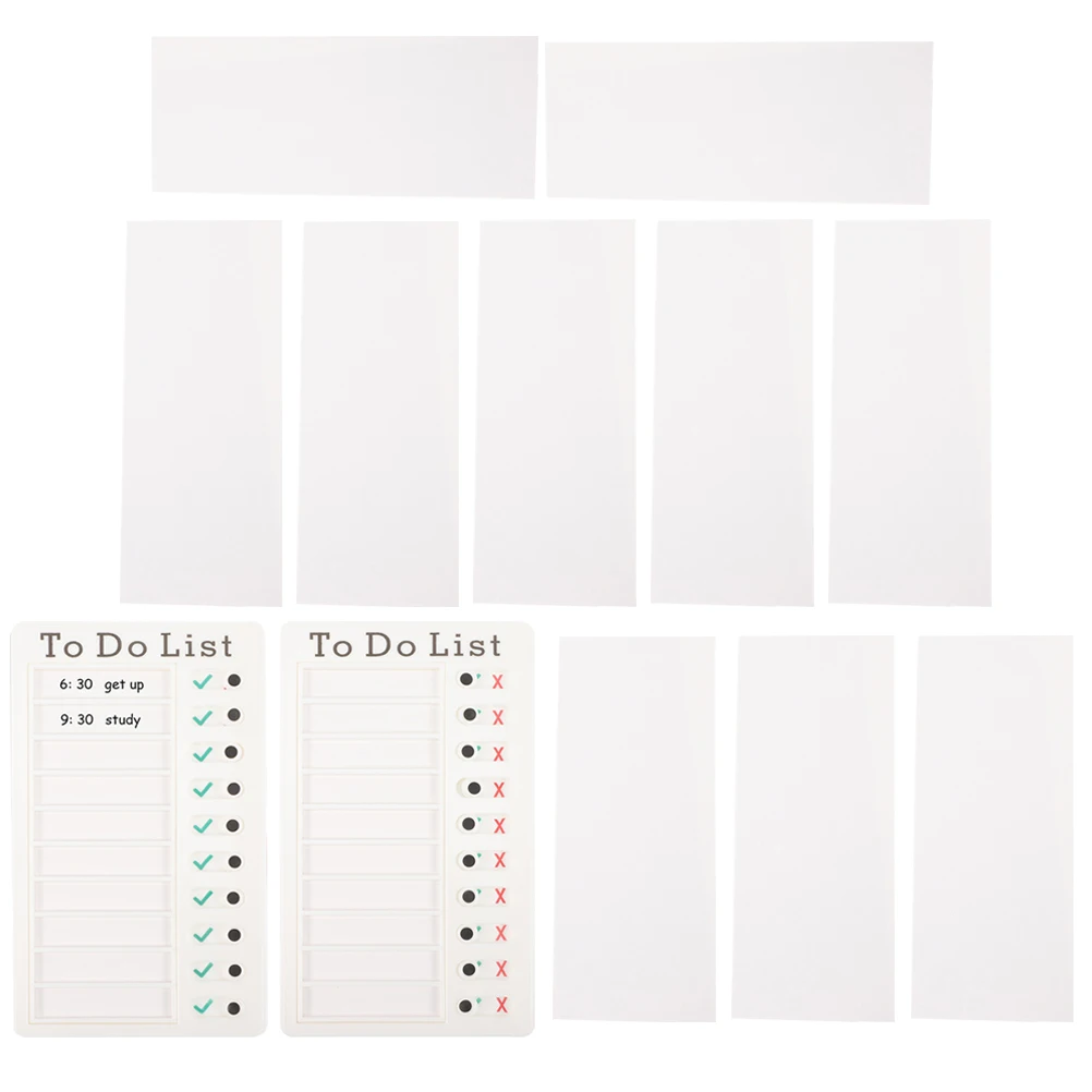 

1 Set Of Memo Planning Board Detachable Daily Schedule For Adults Chore Chart Planner Time Management Organizer To Do List