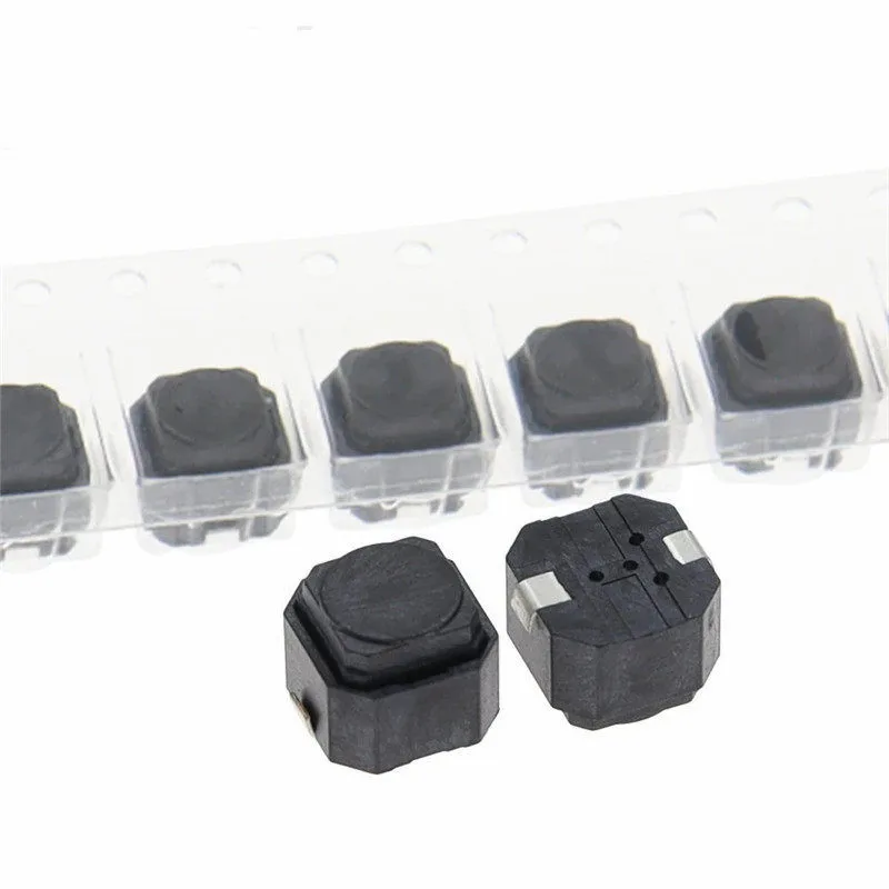 

10PCS Original 6×6×5mm SMD Silent Tactile Switch Silicone Mute Push Button Micro Switch