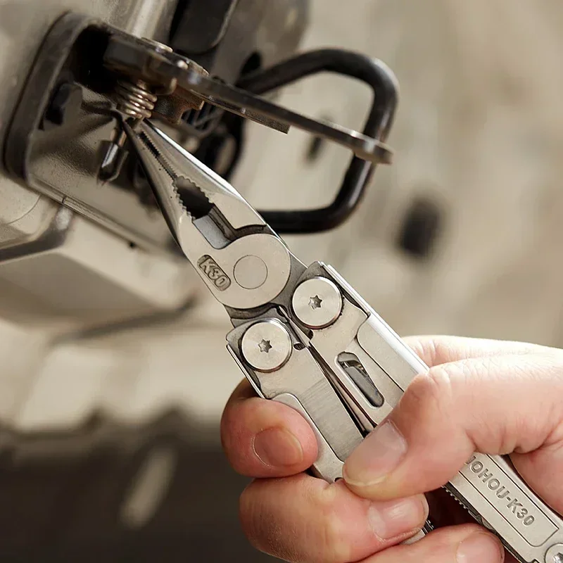 HuoHou K30 Pro 18 In 1 Multitool Folding Pliers Knife Scissors Saw Portable Outdoor Multifunctional EDC Equipment Gift