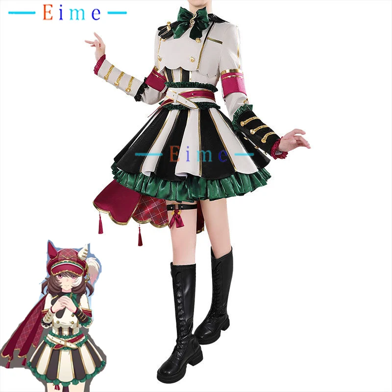 Game MMD Pretty Derby Marche Lorraine Cosplay Kostüm Damen Kostüm Halloween Party Anzüge Rollenspiel Outfits Nach Maß