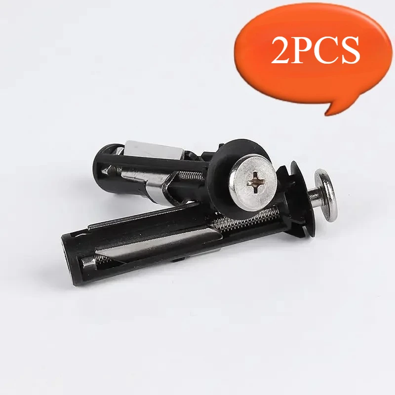 

2Pcs Stainless Steel Water Tank Toilet Seat Bolts Hinges Screws Toilet Lid Fixing Parts Universal Replacement Bathroom Fixture