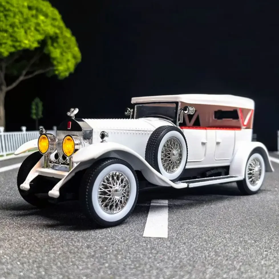 1925 รถโลหะผสมไดแคสและยานพาหนะของเล่นโลหะรถรุ่นเสียงและแสงคอลเลกชันของเล่นเด็ก