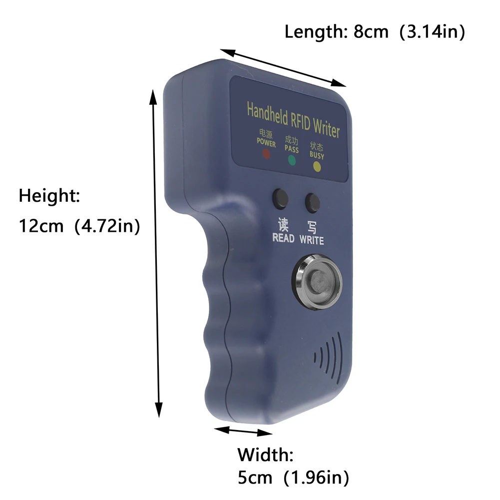 RW1990 TM Copier RFID Duplicator Reader Writer TM1990 DS-1990A I-Button Handheld 125KHz T5577 EM4305 EM4100 Keys Tag Card Copier
