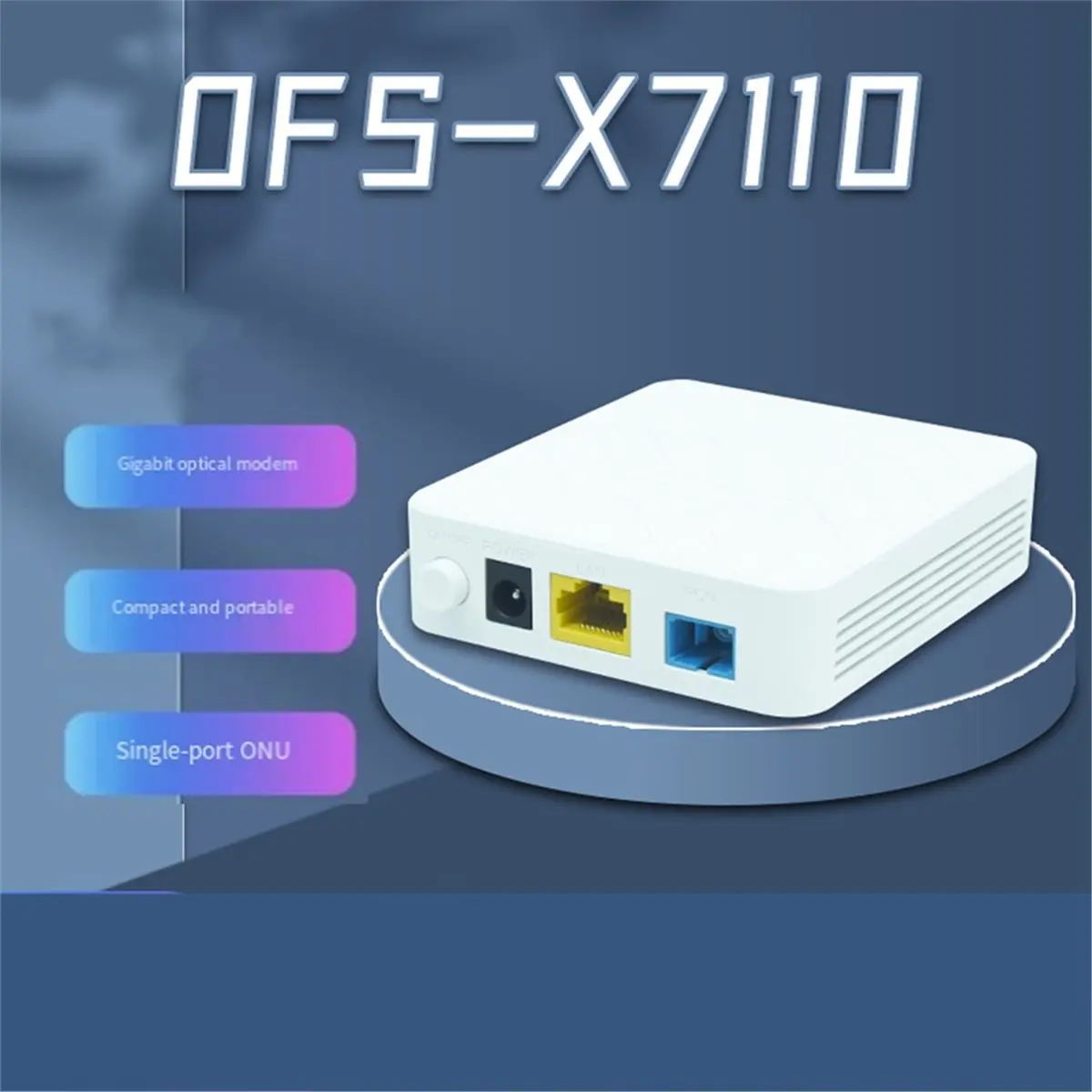 Gigabit Xpon ONU Fiberhome Optical Modem Compatible With Epon Gpon For OLT WEB …