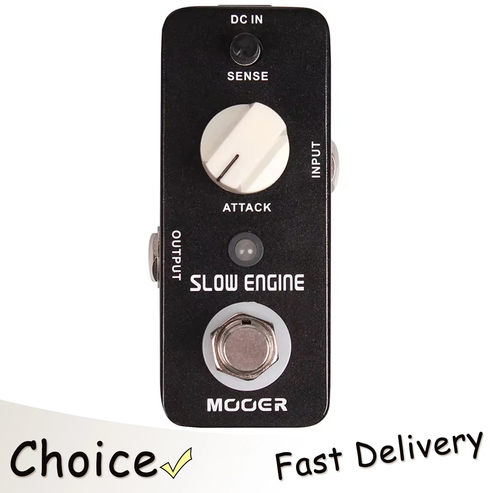 MOOER Slow Engine Guitar Effect Pedal Motion Effect True Bypass Full Metal Shell Pedal Electric Guitar Bass Accessories Parts