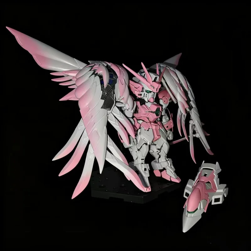 Nowość w magazynie Gaogao Model Wing Zero Sakura Ew Xxxg-00w0 Mgsd Model do Składania Zestaw Zabawek Figurki Akcji Robot Kolekcja Zabawek Prezent