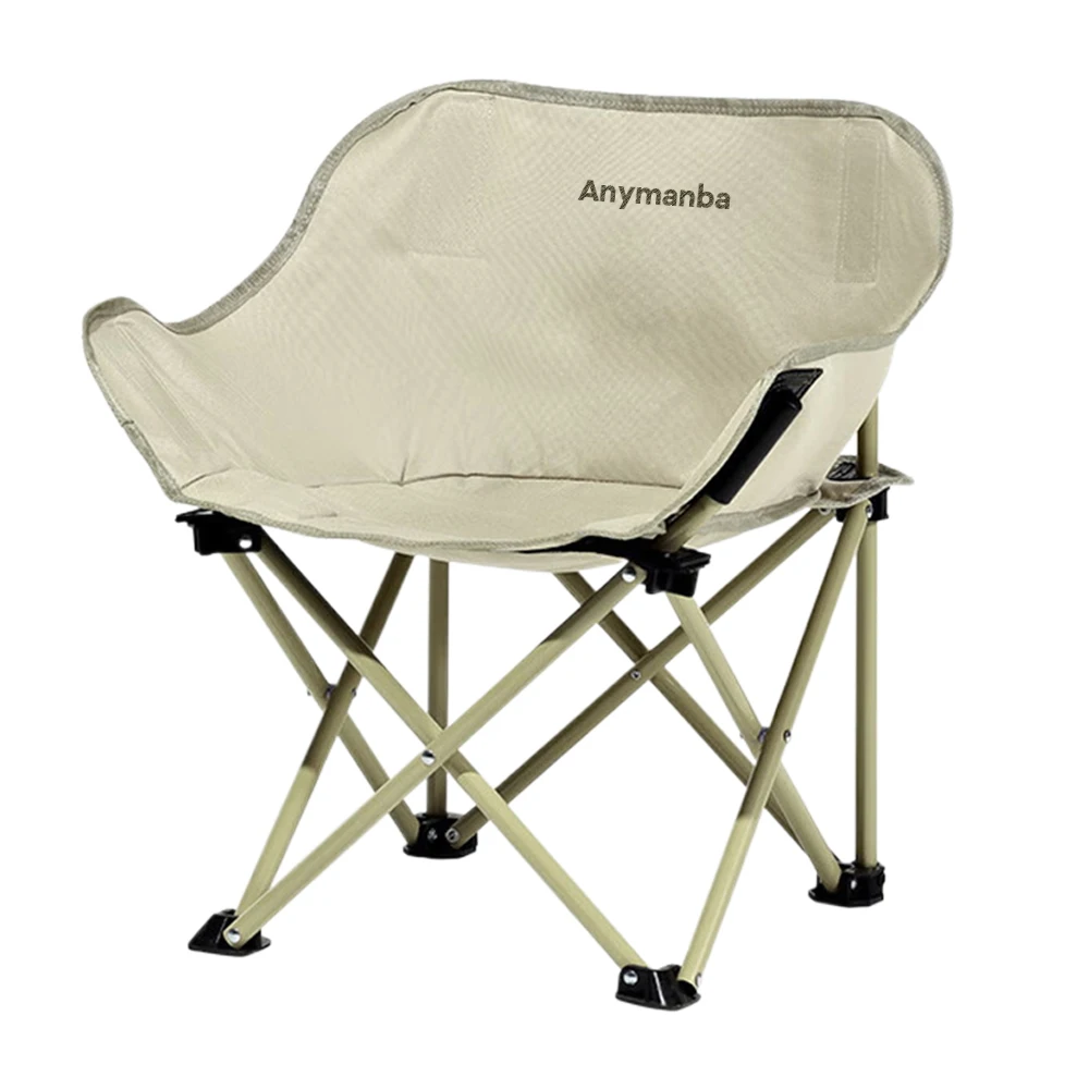 

Anymanba Beach chairs, Beige, Low Beach Chair, Beach Chairs for Adults 1 Pack