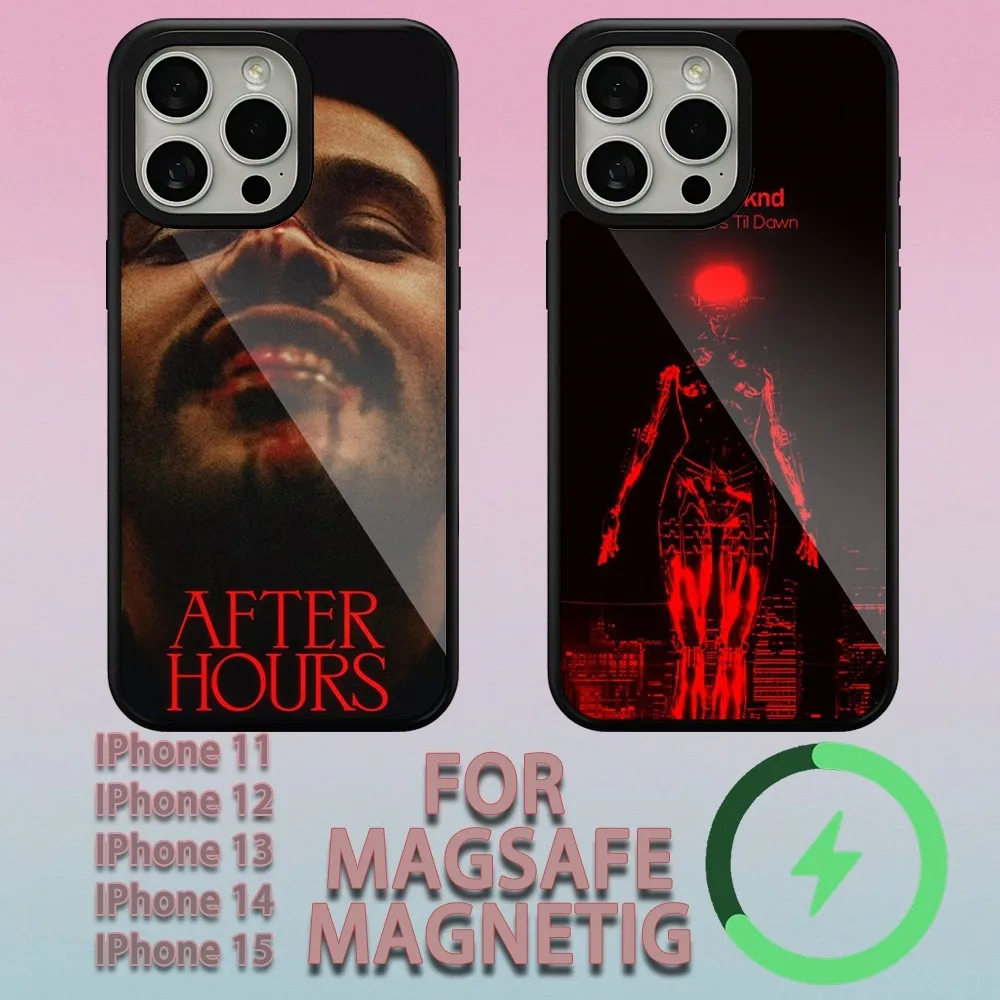 The Weeknd After Hours Singer  Phone Case For iPhone 15 14 13 12 11 Pro Max Plus Magsafe Magnetic Wireless Charging Cover