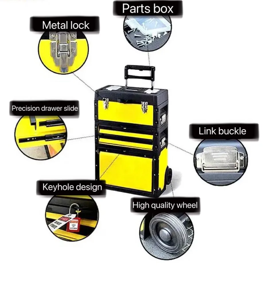 Histay His-8775 Safety Combination Square-Shaped ABS Plastic Coated Draw-bar Lockout Box Padlock