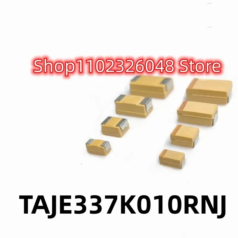 5PCS  2917 Patch Tantalum Capacitor 7343 Type E 10V 330UF ±10% TAJE337K010RNJ 337A  Need More Quantity, Contact Me  IN STOCK