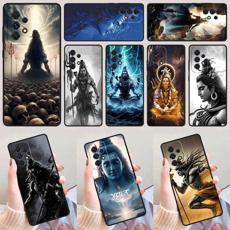 

Lord Shiva M-Mahadev Of For Samsung Galaxy A52 A72 A73 A20e A21S A50 A70 A11 A12 A42 A31 A40 A51 A71 A32 A80 A91 Phone Case