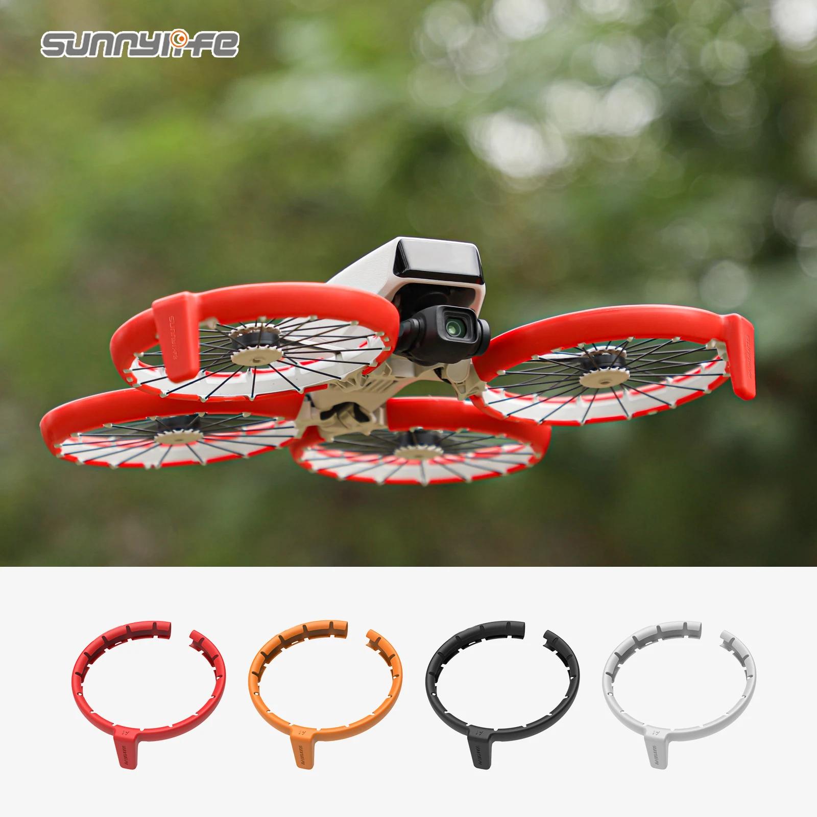 For DJI Flip Anti-collision Propellers Bumper Protection Rings Plastic Anti-drop Lightweight Guard For DJI Flip Drone Accessory