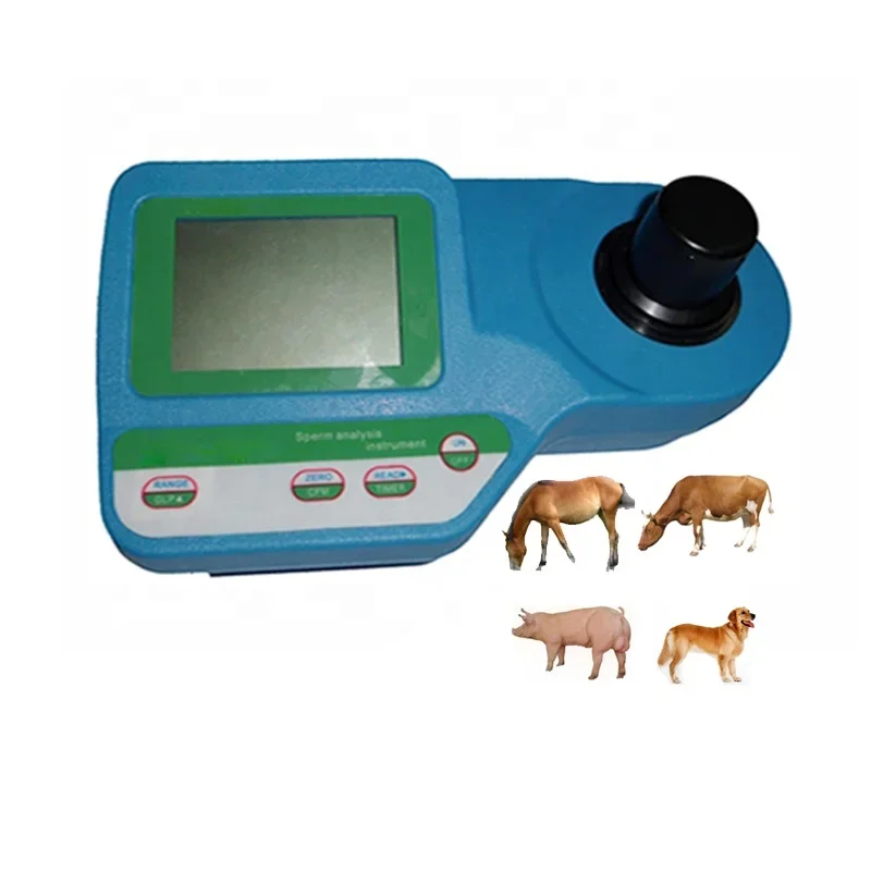 

Portable Handheld Sperm Analysis Instrument Automatic Veterinary Canine Sperm Semen Analysis Machine