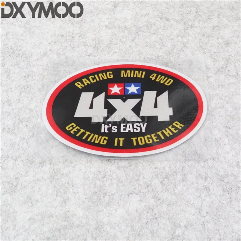 Car Styling Vinyl Decals Motorcycle Motorsports Bike Stickers Tape for Racing 4x4 Easy Adventure 12x10cm