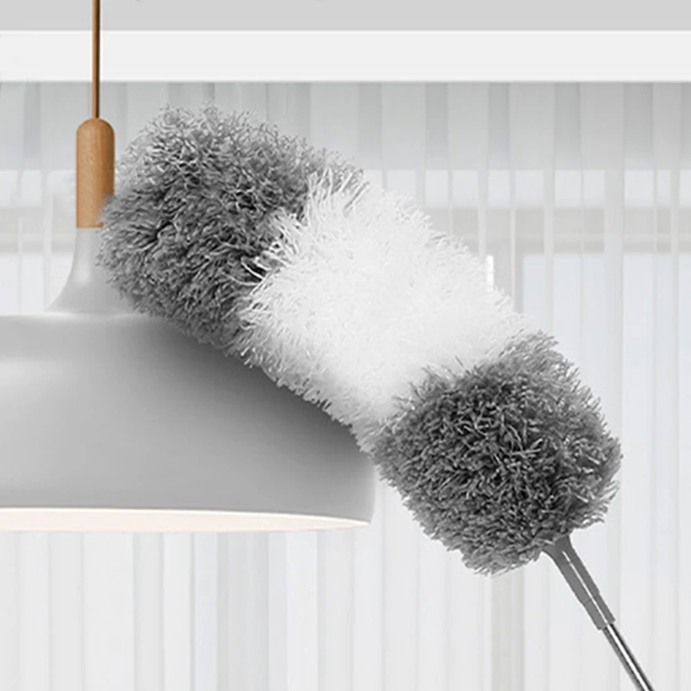 Scalable Duster Brush Cleaning Spider Web Dusting Ceiling Stair Dust Corner Remover Household Cleaning Home Telescopic Tool - view 3
