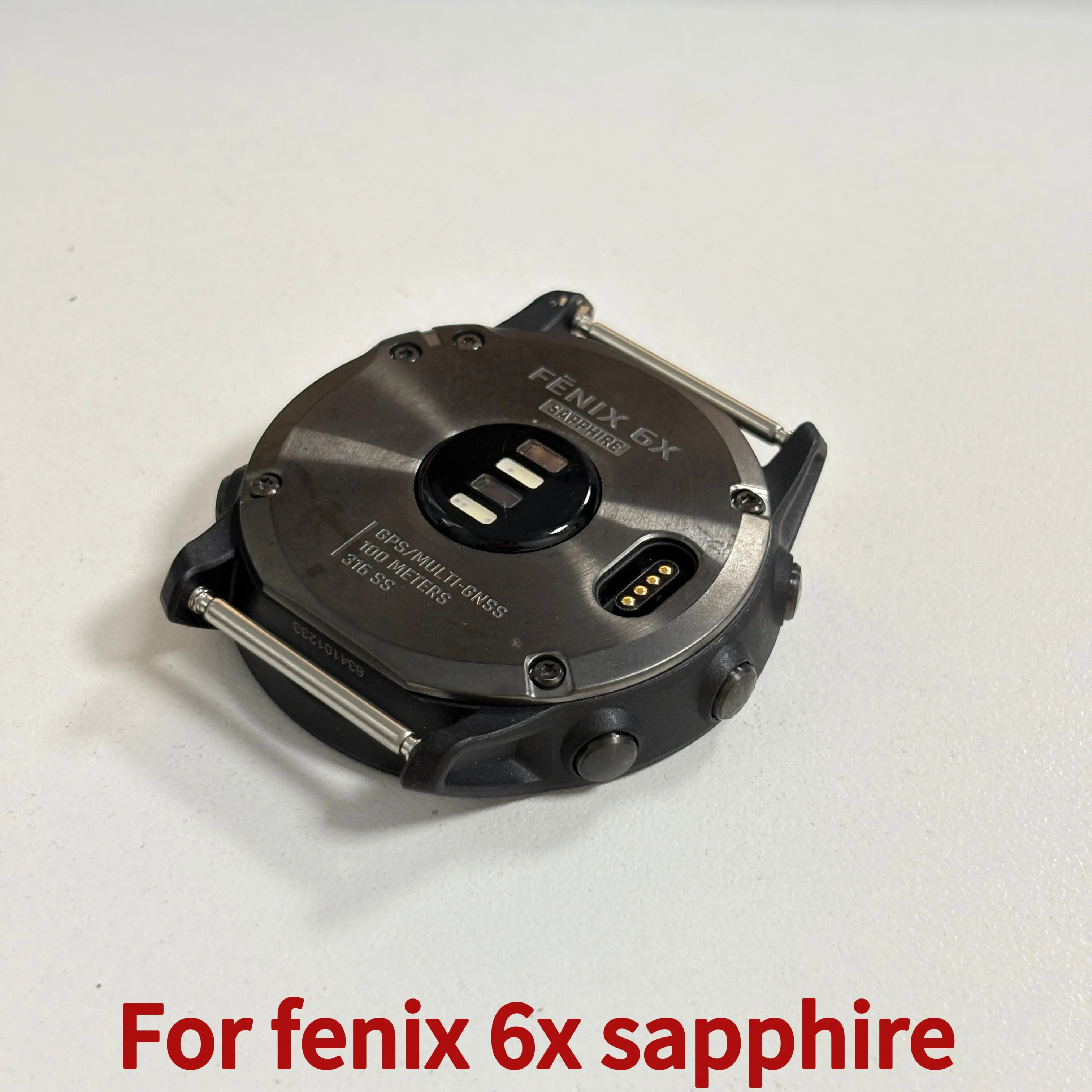 

Для Garmin Fenix 6X сапфировая задняя крышка с корпусом кнопок с/без аккумуляторной батареи, ремонт и замена