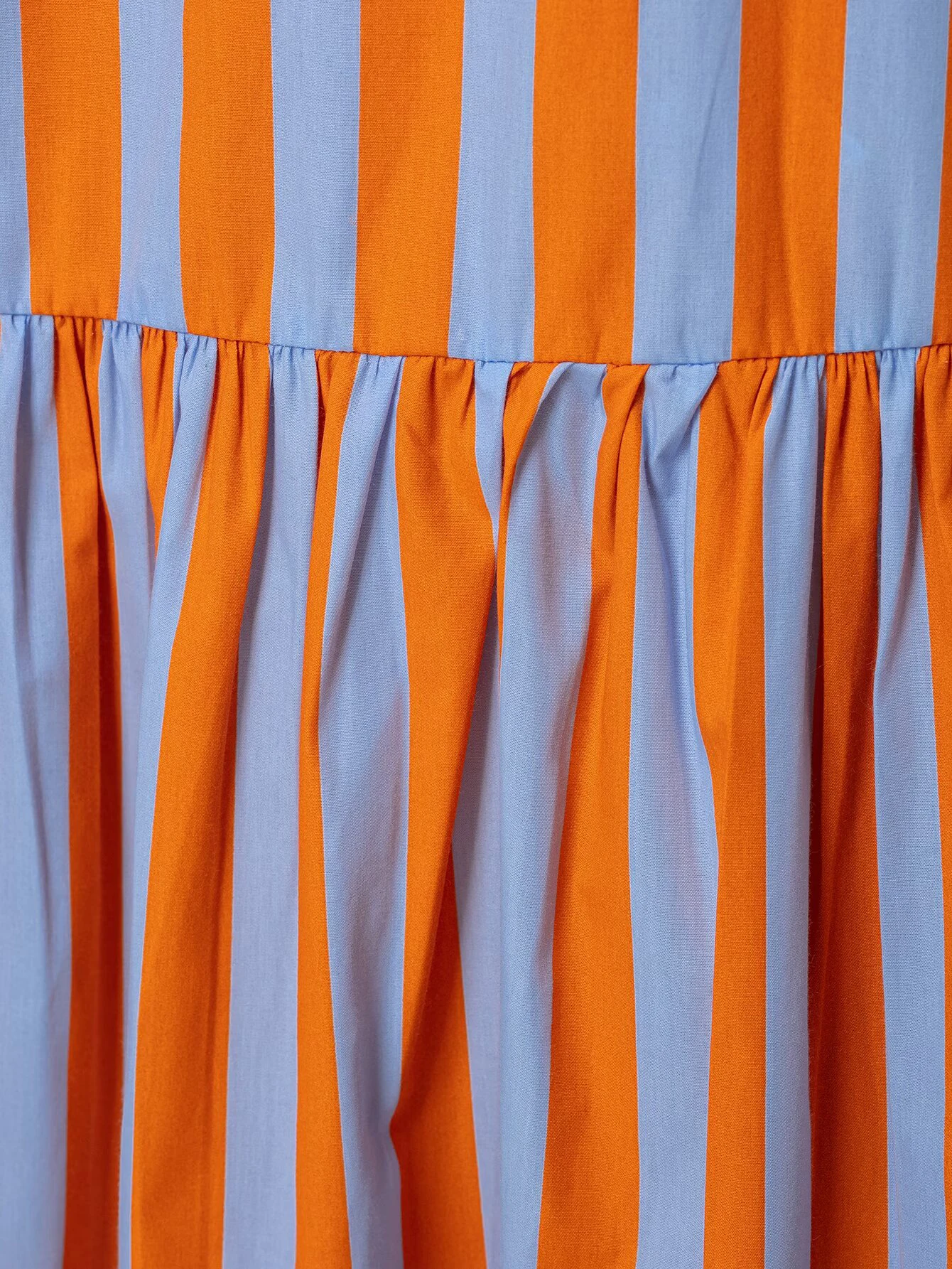 ZERAINS 2026 Herbstkollektion: Neues ärmelloses, gerades Damenkleid mit gestreiftem Trägerkleid im Lagenlook. – Detail 12