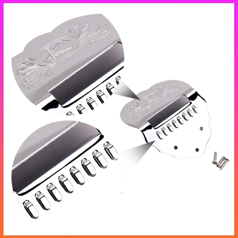 8-سلسلة مندولين سحب المجلس مع المسمار مندولين الذيل أجزاء K كلمة صدفي مندولين الذيل مجموعة لجيتار مندولين #4