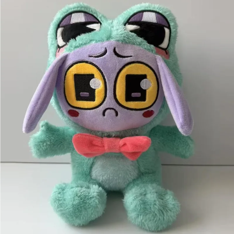 New 26cm The Amazing Digital Circus Jax Frog Costume Plush Toy Cute Cartoon Character Plushie Collectible Ornament Fans Gift