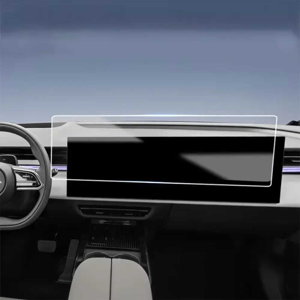 Auto-Schutzfolie aus gehärtetem Glas für Mazda EZ-60 CX-6e 2025-2026 Navigationsbildschirm-Schutzfolie Display Innenraum Auto-Zubehör – Detail 1