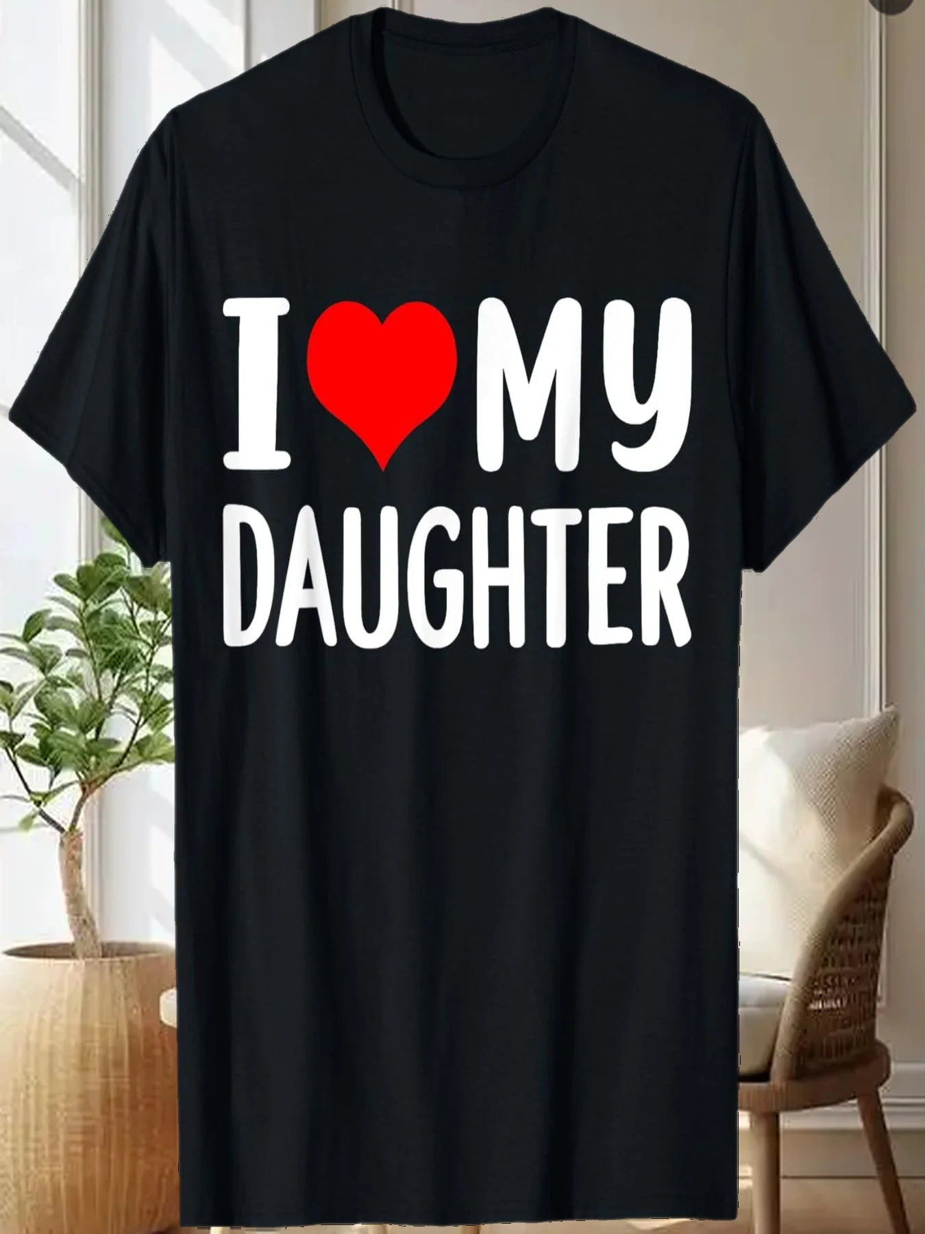 

I love my daughter Fathers day Gifts for dad T-Shirt