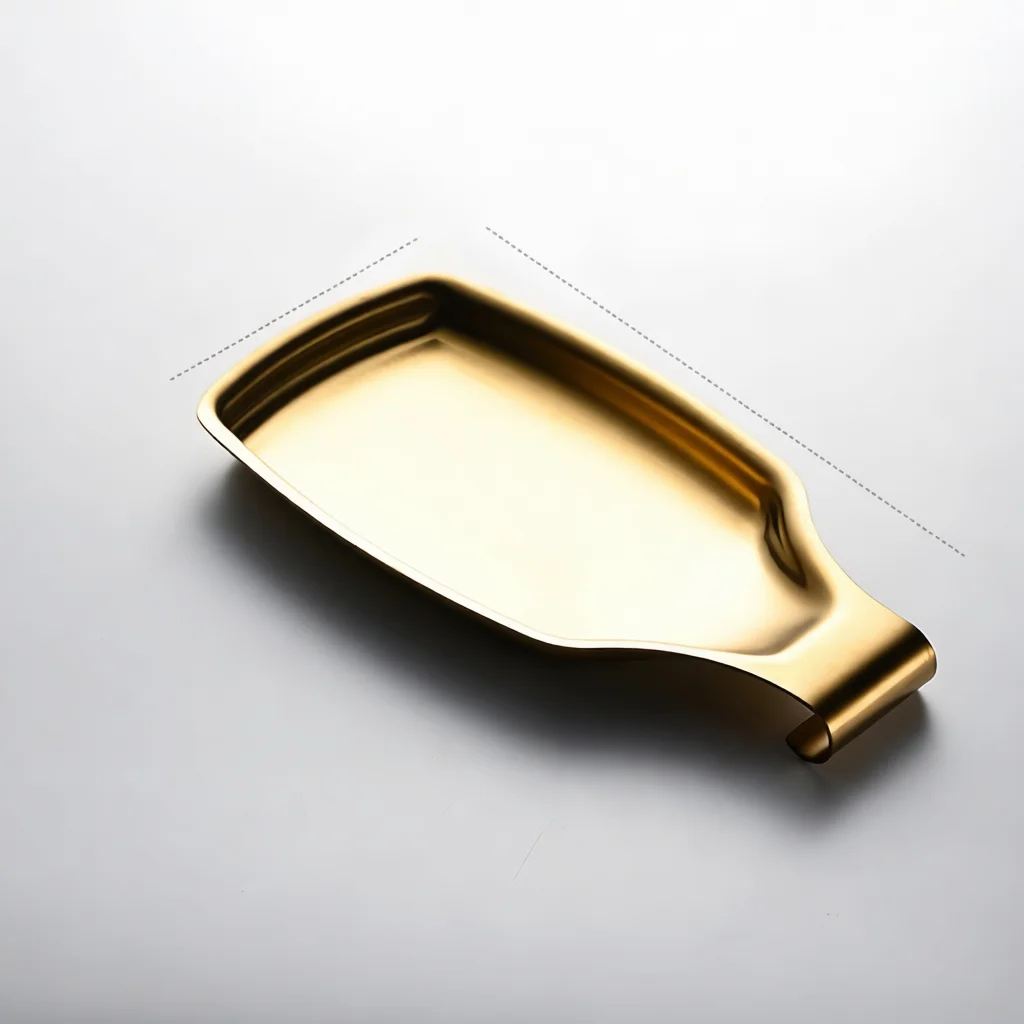 304 Stainless Steel Fan Shaped Serving Tray Fish Tail Dish Hotel Buffet Snack Plate Kitchen Tableware Appetizer Holder