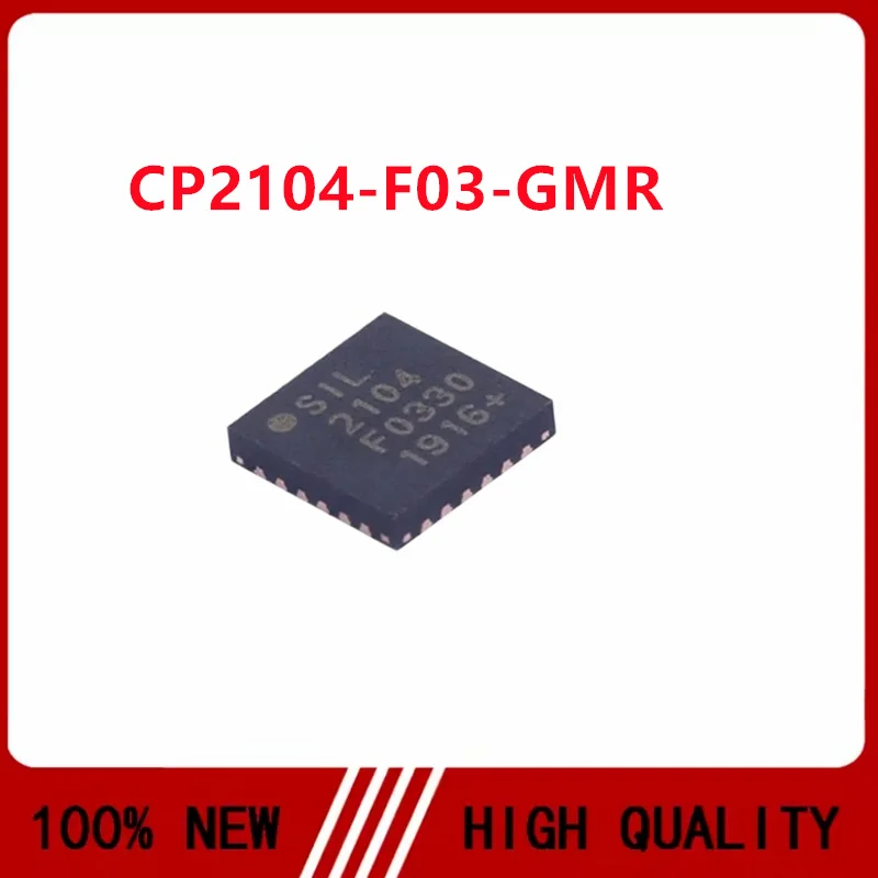 2PCS/LOT CP2104-GMR CP2104 CP2104-F03-GM CP2104-F03-GMR SIL2104 2104 QFN-24 CP2102-GMR Integrated circuit IC chip