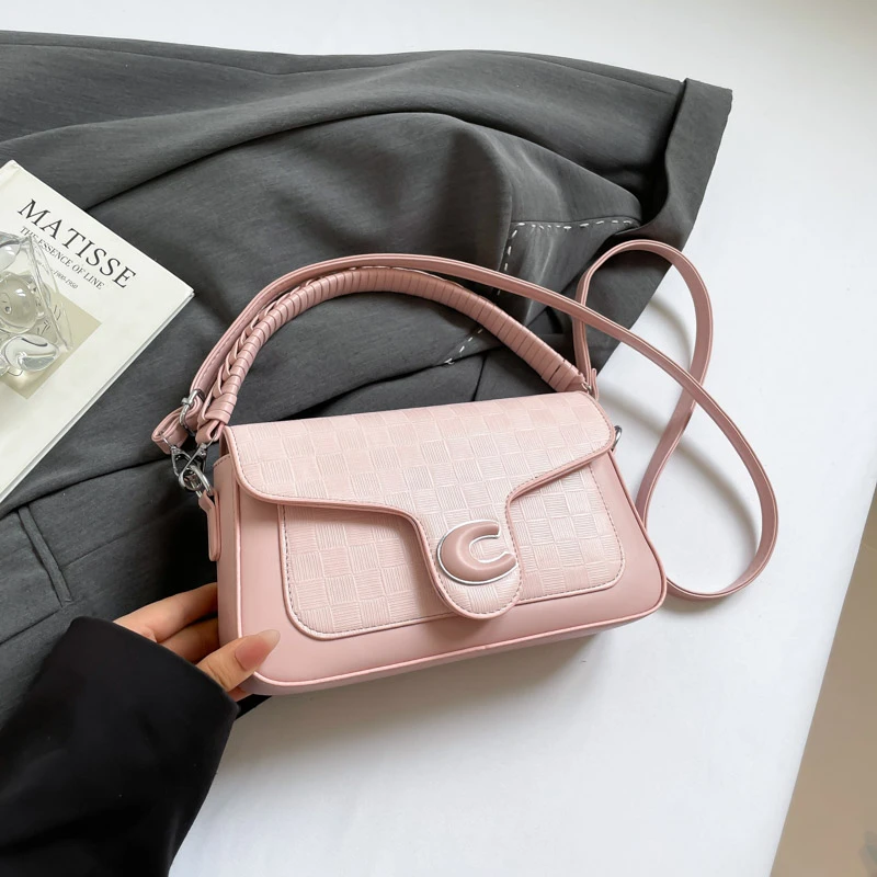 

Luxury Brand Famous Designer Women's Tote Bag Handbag - Elegant Classic Leather Construction For Everyday Use