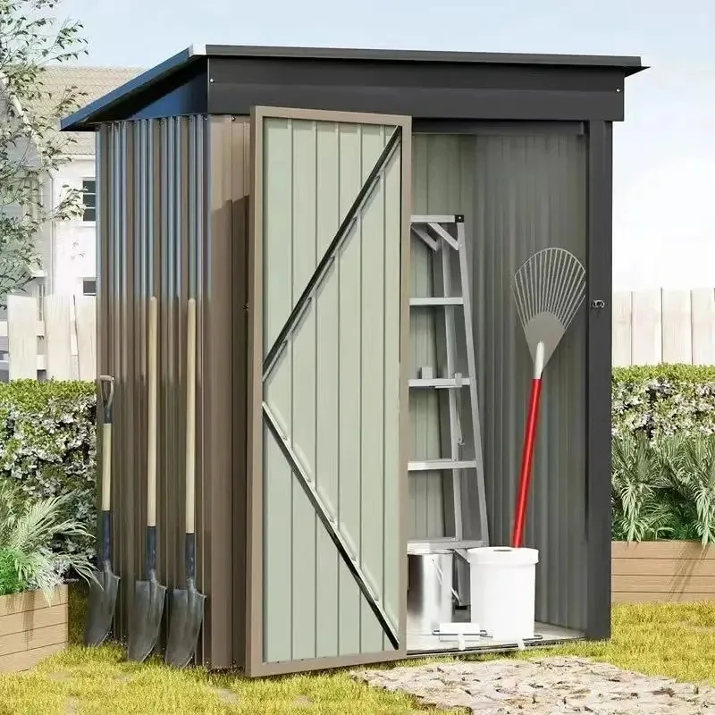 Storage Shed Outdoor 10x8ft Garden Shed Tool House Home Custom Storage Shed Outdoor Waterproof for Home