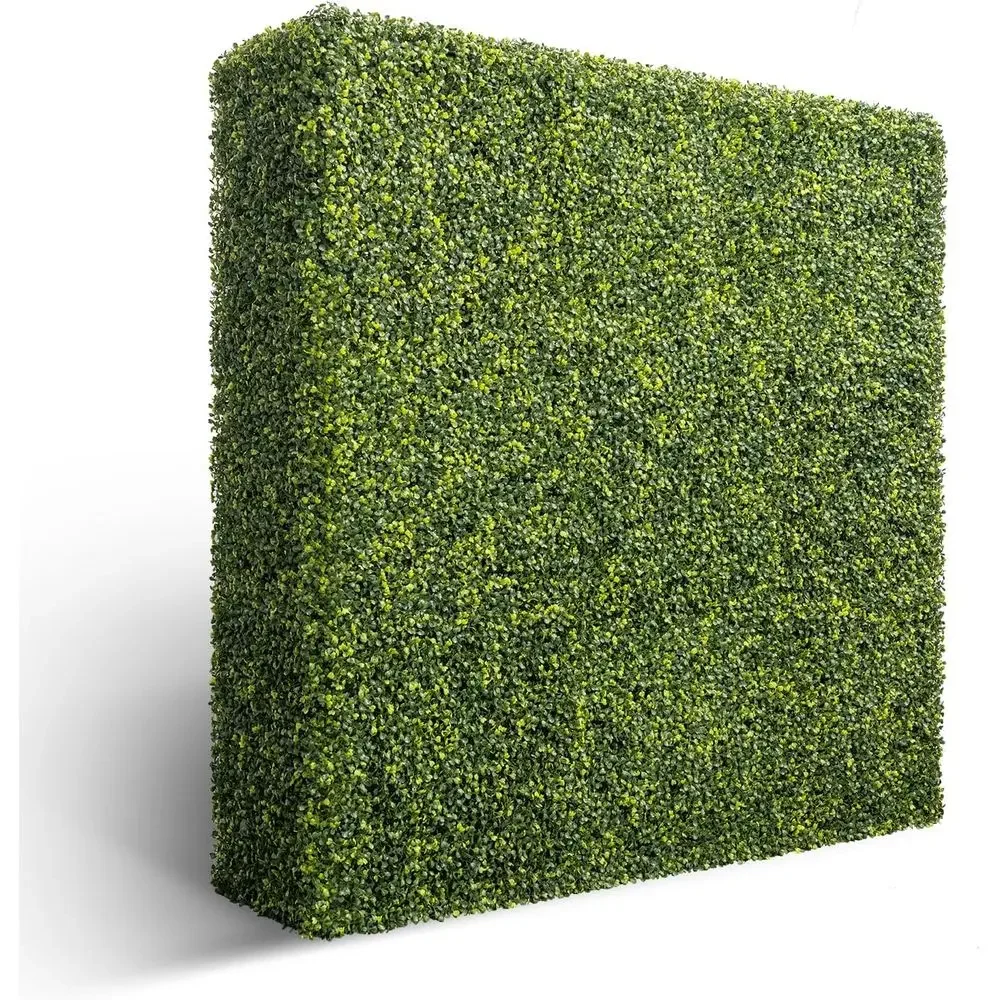 18 Boxwood Outdoor Hedge Wall, Patio Privacy Screen, Living Room Divider, Wedding Decor