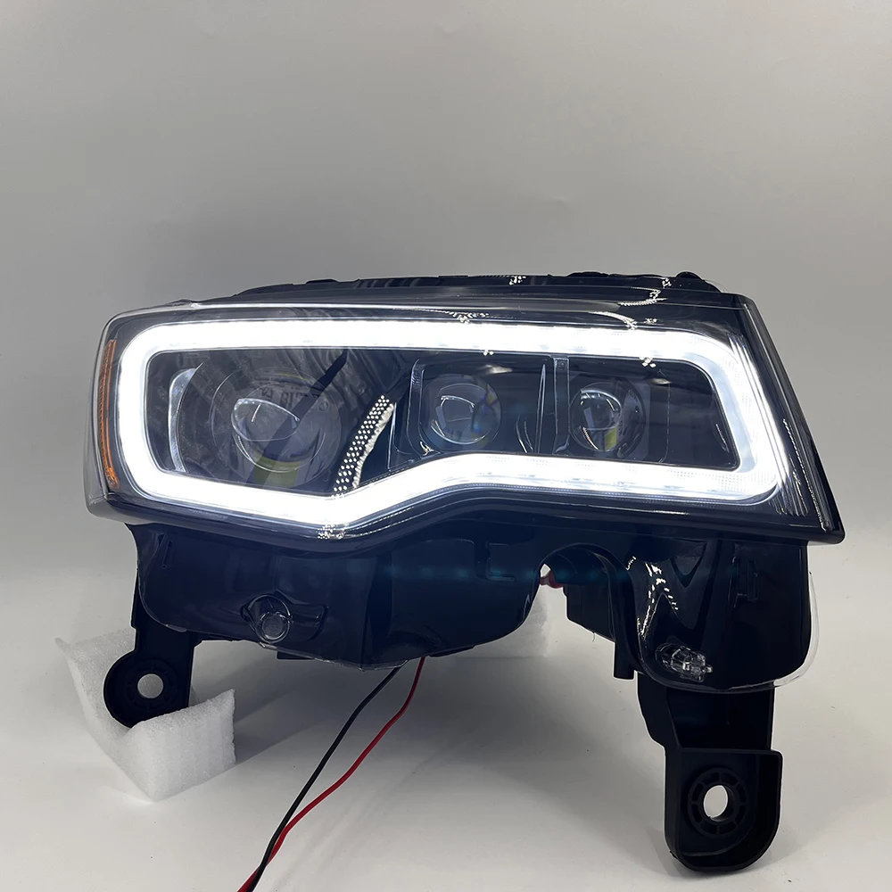 

LED Headlights for Grand Cherokee 2014-2021 - DRL, Hi/Lo Beam, Black Housing, Plug & Play