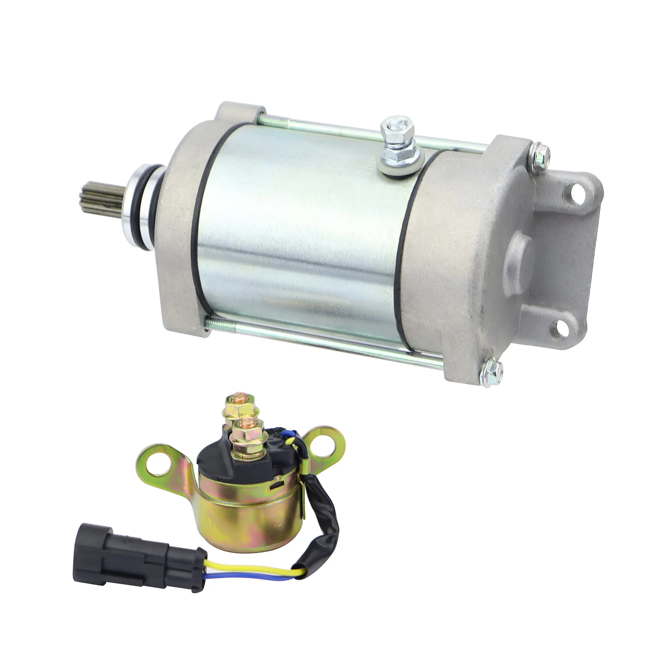 tarter & Relay Solenoid for Polaris RZR 800 EFI 2008 2009 2010 2011 2012-2014 Replacement Part NO.:4010417, 4011584, 4012032