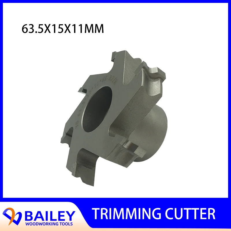 

BAILEY 1Pair 63.5x15x11mm 6Z Fine Trimming Cutter for SCM Edge Banding Machine Woodworking Tool Accessories Slotting Cutter