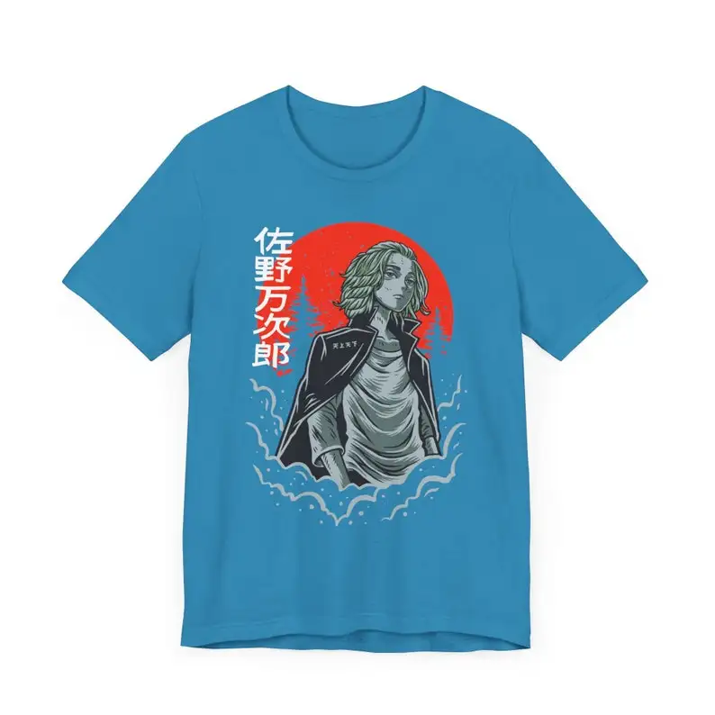 Tokyo revengers Mikey Graphic T-shirt  Gift for anime lover/ gift for anime fan Japanese anime graphic t-shir