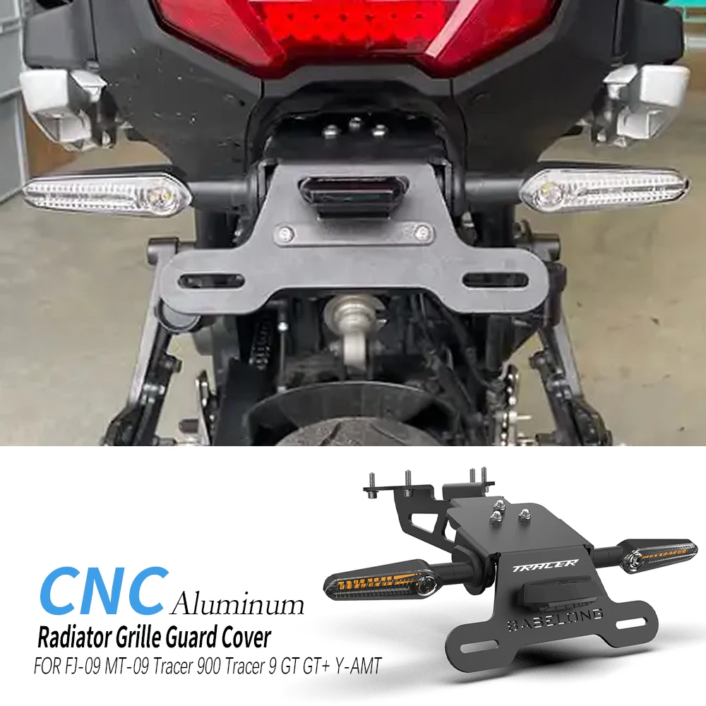 

Motorcycle Tracer 9 GT GT+ Y-AMT Tail Tidy License Plate Holder Fender Eliminator For YAMAHA FJ-09 MT-09 Tracer 900 2015 - 2026
