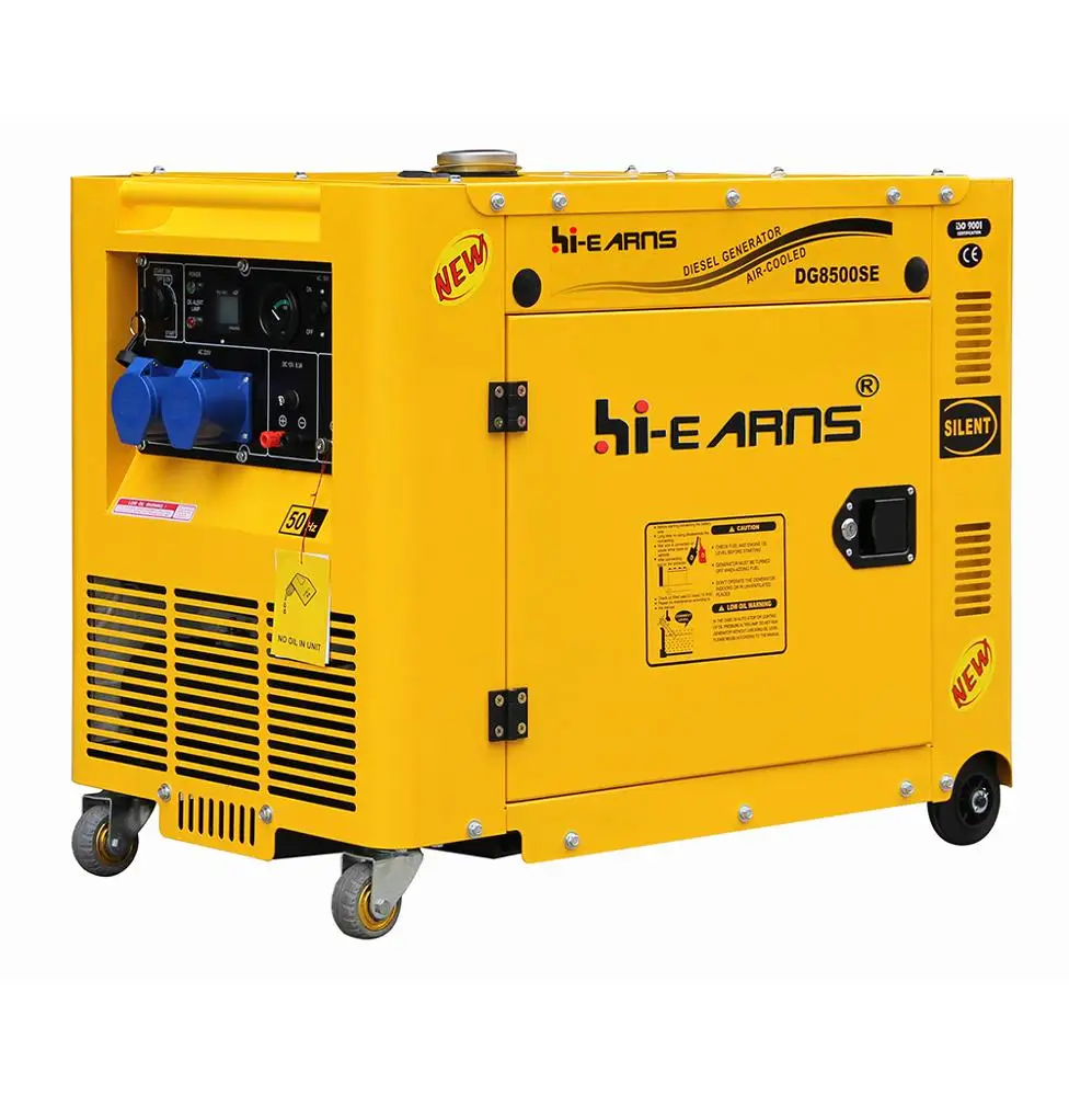 

6KVA 6KW silent tiger die·sel generator DG8500SE