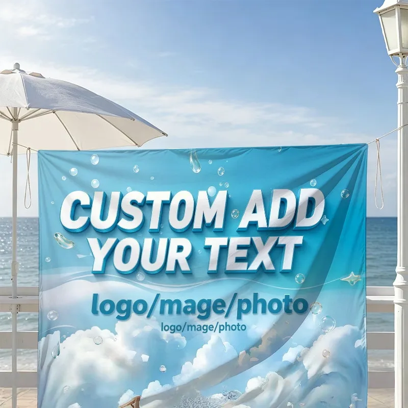 Custom Advertising Flags Mardi Gras Cinco De Mayo Colorful Holiday Motifs Enliven Outdoor Venues Boost Brand Promotion Effects