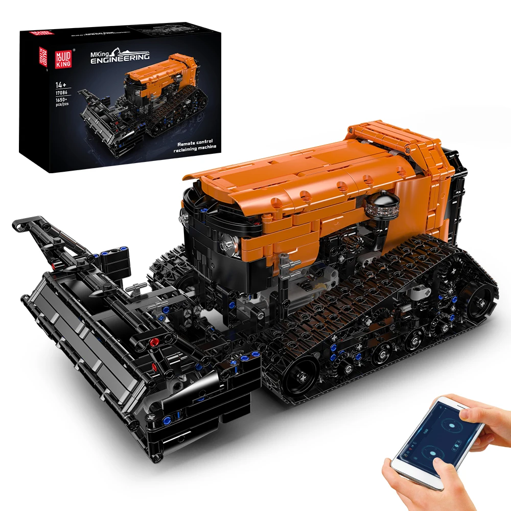 Mould King 17086 Technisches Auto-Spielzeug: Die RC-Bergungsmaschine – Technik-LKW-Bausatz für Kinder, Weihnachtsgeschenk