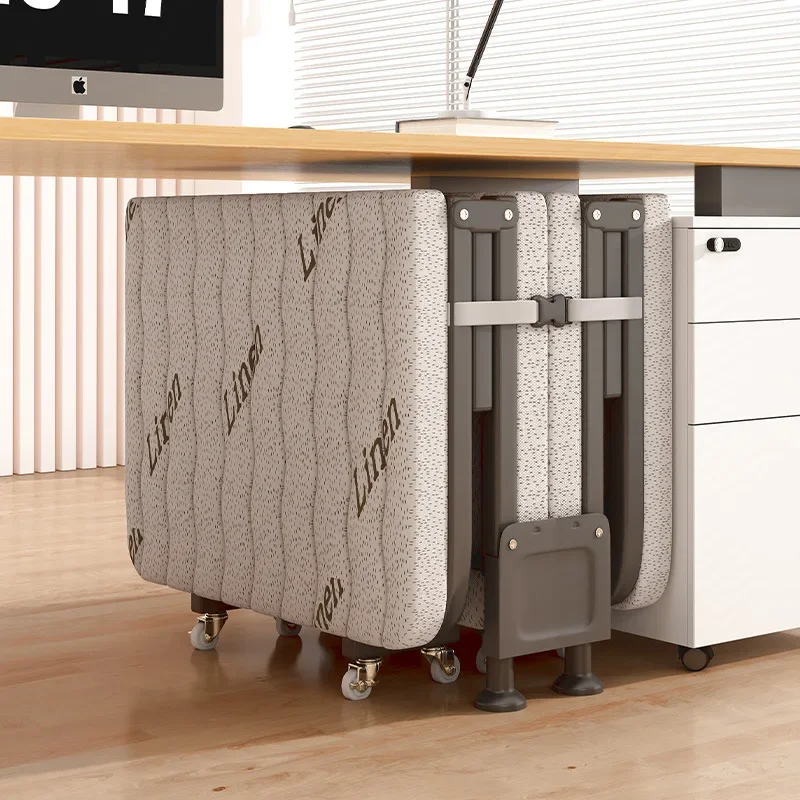 سرير قابل للطي، استراحة غداء مكتبية، سرير تخييم فردي متعدد الوظائف، سرير إضافي للفندق، سرير مرافقة للمستشفى