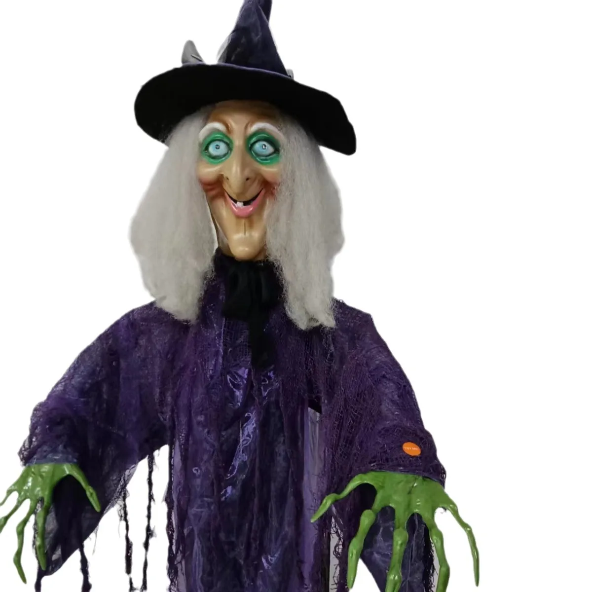 

Halloween Electric Swinging Witch Props Haunted House Ornaments