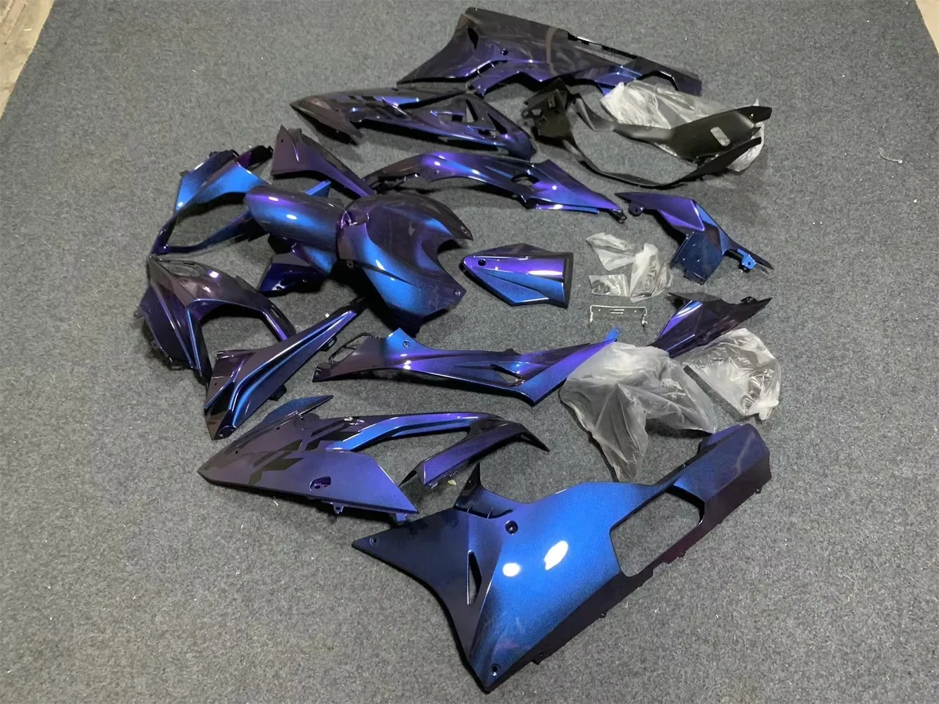 Motorcycle Fairing Kit Suitable for S1000RR 2015 2016 years S1000 15-16 Fairing Blue Purple