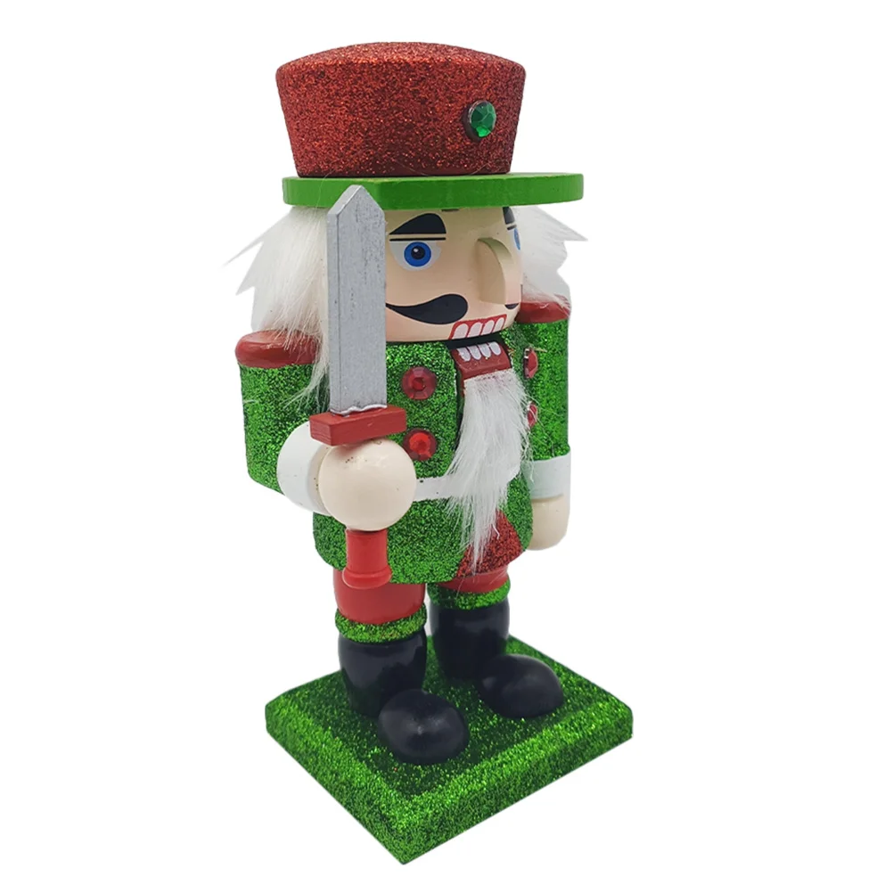 

Tabletop Nutcracker Ornament Nutcrackers Figures Wooden Ornaments Artificial