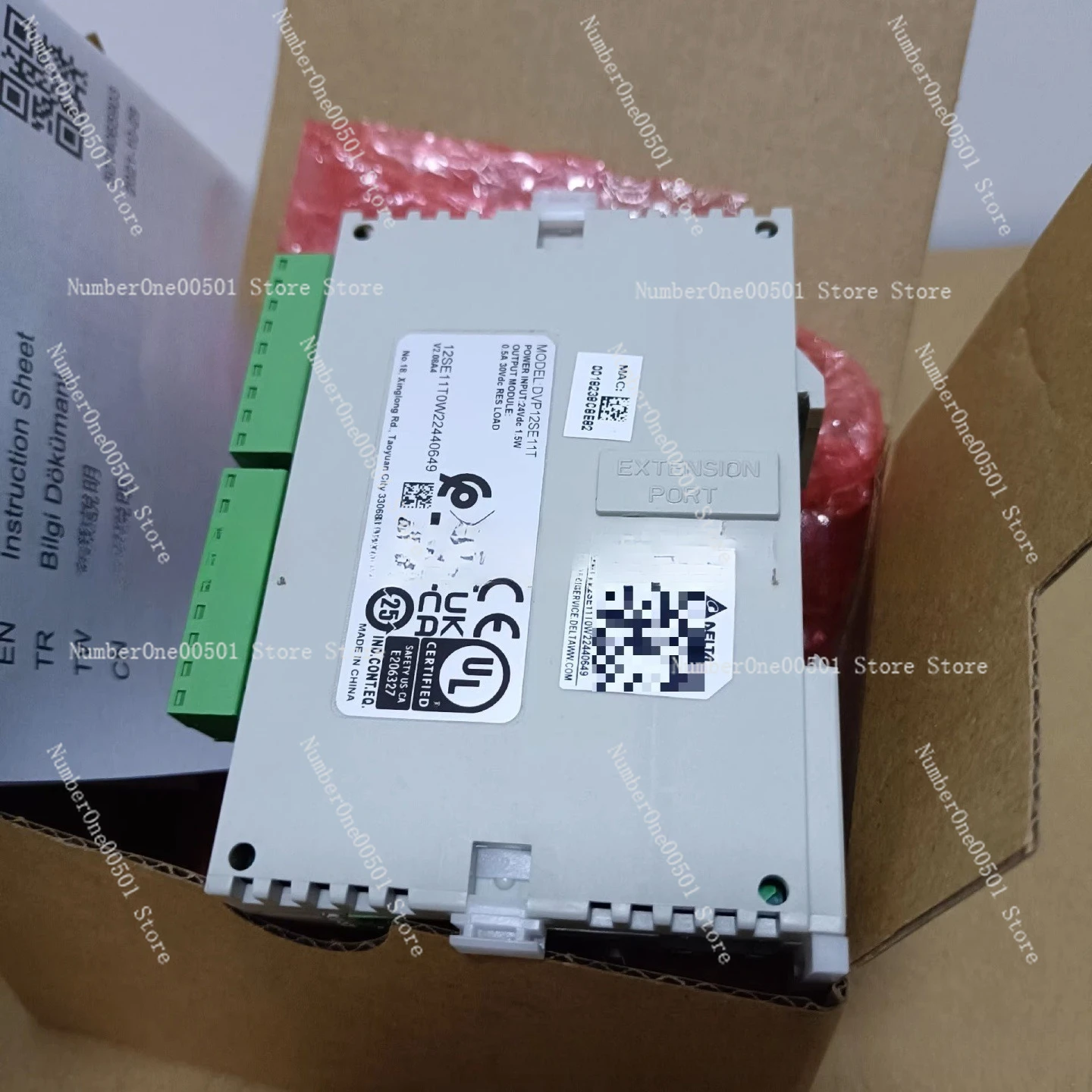 DVP12SE11T Programmable Logic Controller PLC Industrial Automation