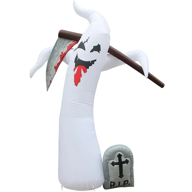 

Outdoor Decoration Blowing Scythe Little Devil Ghost Inflatable Halloween