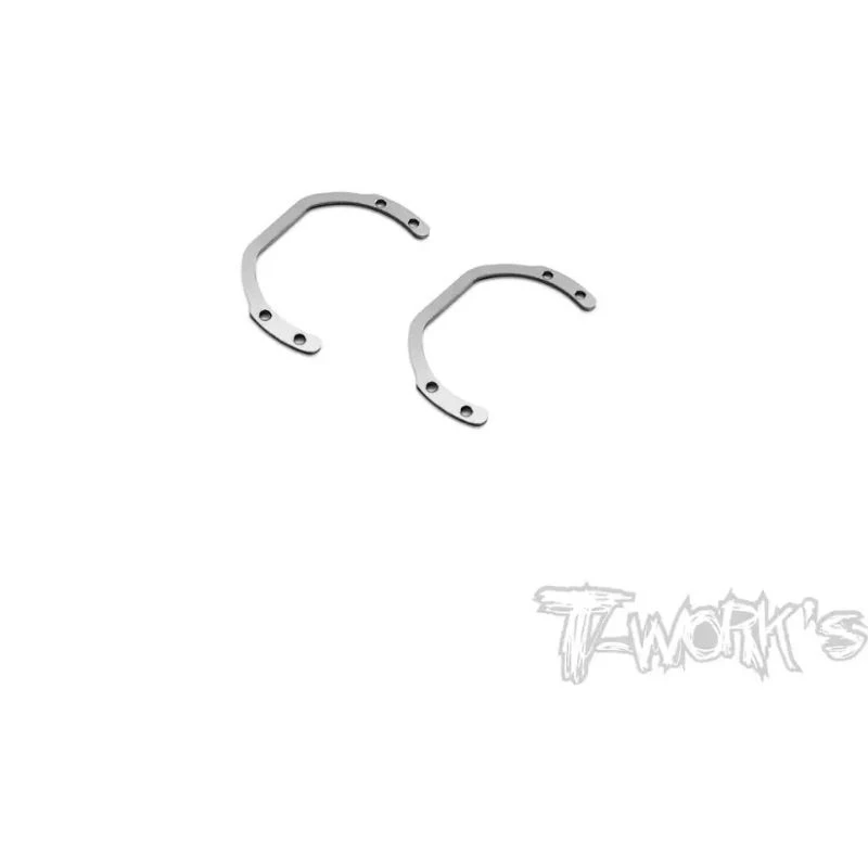 Original T works TG-066-ALP Steel Manifold Spring Protecting Mount ( For Alpha & Argus ) 2pcs.Professional Rc part