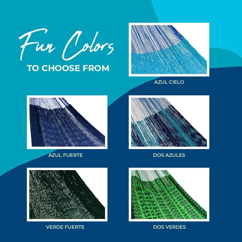 أرجوحة زوجية كبيرة مستوحاة من الكاريبي للاسترخاء في الهواء الطلق والأنشطة الترفيهية #4