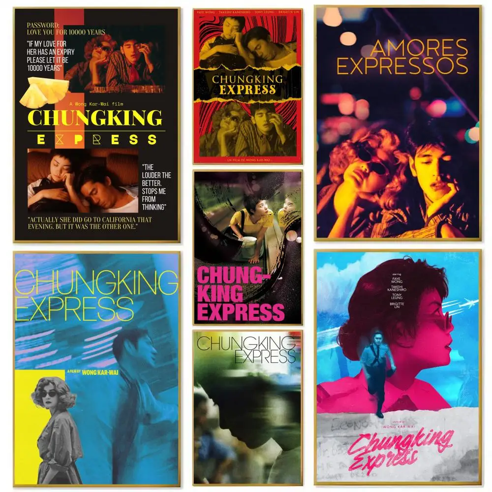 Chungking Express Hong Kong Classic Movie Poster Paper Print Home Living Room Bedroom Entrance Bar Cafe Art Painting Decoration