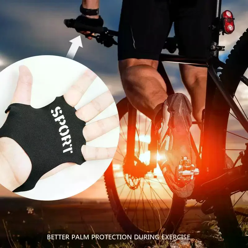 زوج من قفازات حماية راحة اليد للدراجات النارية غير قابلة للانزلاق للأنشطة على الطرق الوعرة